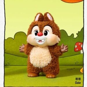 Mickey and Family Cute Together Keychain DALE